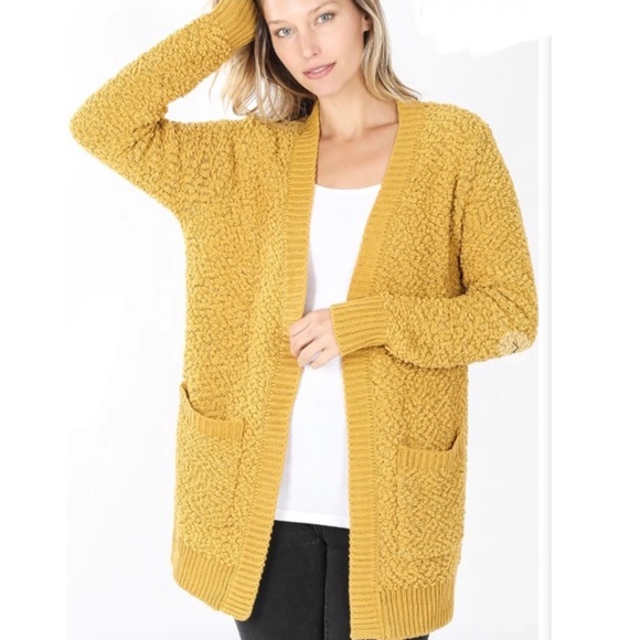 Bobbie Brooks Popcorn Cardigan 